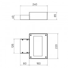 LED-Lampe Side SOLARIS MCL 67950-LBN