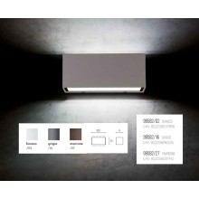 Sovil LED-Wandlicht BOX 12W 4000K Corten 99582/27