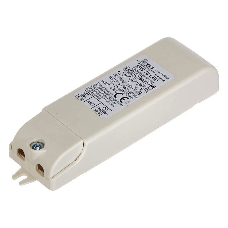 TCI 12V elektronischer Transformator für Led 1-50W dimmbar 119772