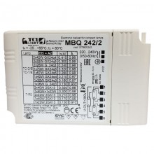 TCI Elektronisches Multi-Lampen-Mini-Vorschaltgerät MBQ 242/2 137962/242