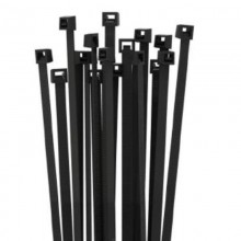 Etelec Nylon Kabelbinder schwarz 100 Stück 160x2,5 FN16025