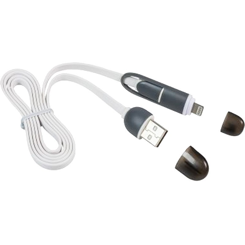 Fanton Dual-USB-Kabel LIGHTNIG E MICRO 82878