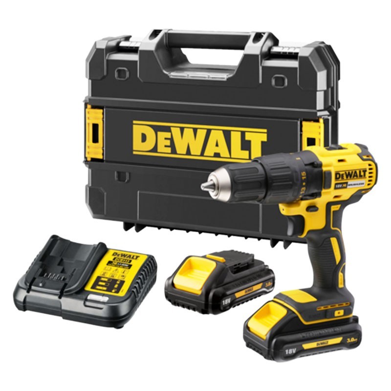 Dewalt Kompakt-Akku-Bohrschrauber Brushless XR 18V DCD777D2T-QW