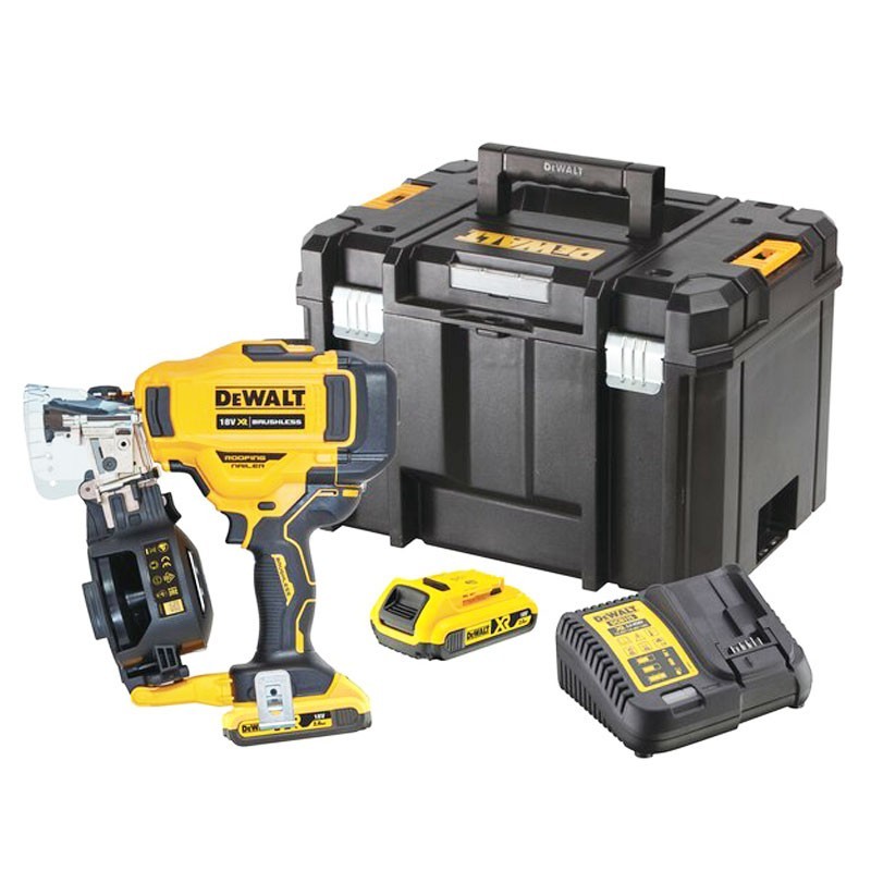 DeWALT 18V 2.0Ah Akku-Dachpappennagler DCN45RND2-QW