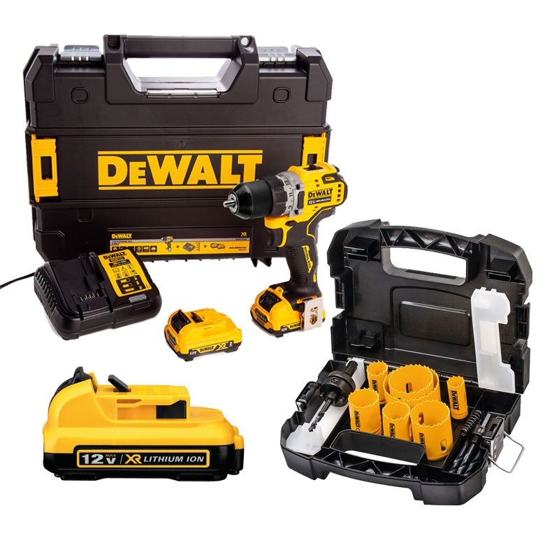 Dewalt Werkzeugset Akku-Bohrmaschine & Akku-Säge XR ELETTRO1-IT