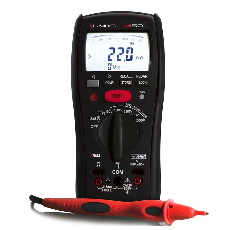 Uniks MISO Multimeter mit 1000V Isolierung 20GOHM