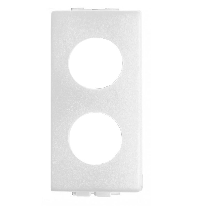 Fracarro weißer Adapter für Vimar Plana Entmischungssteckdosen 280812
