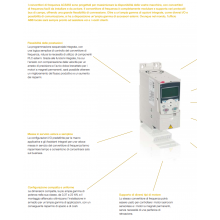 Wechselrichter ABB-Drehstrom 5,5 KW mit filter, 380/480V ACS355-03E-12A54