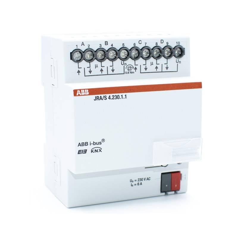 Antrieb für rollläden Abb KNX JRA/S 4-Kanal-KNXG005