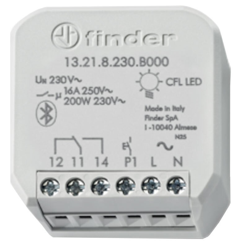 Finder Yesly Multifunktionsrelais 16A 250V 13218230B000