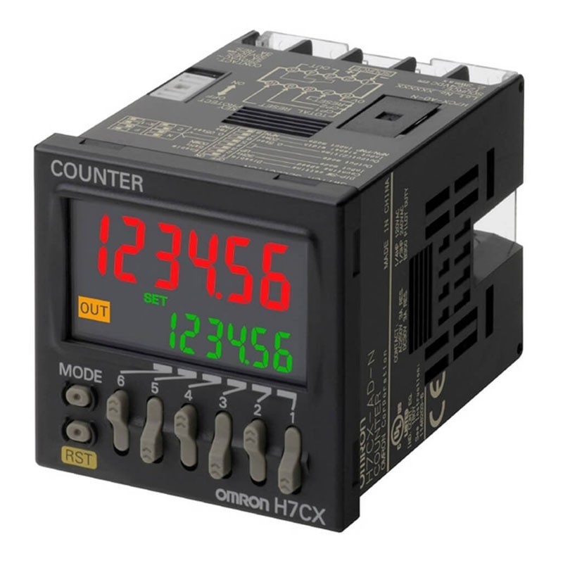 Omron 48X48 12VDC digitaler Impulszähler H7CXAUN-31185700