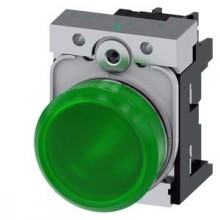 Siemens Blinkleuchte grün LED 24V 22mm 3SU11526AA401AA0