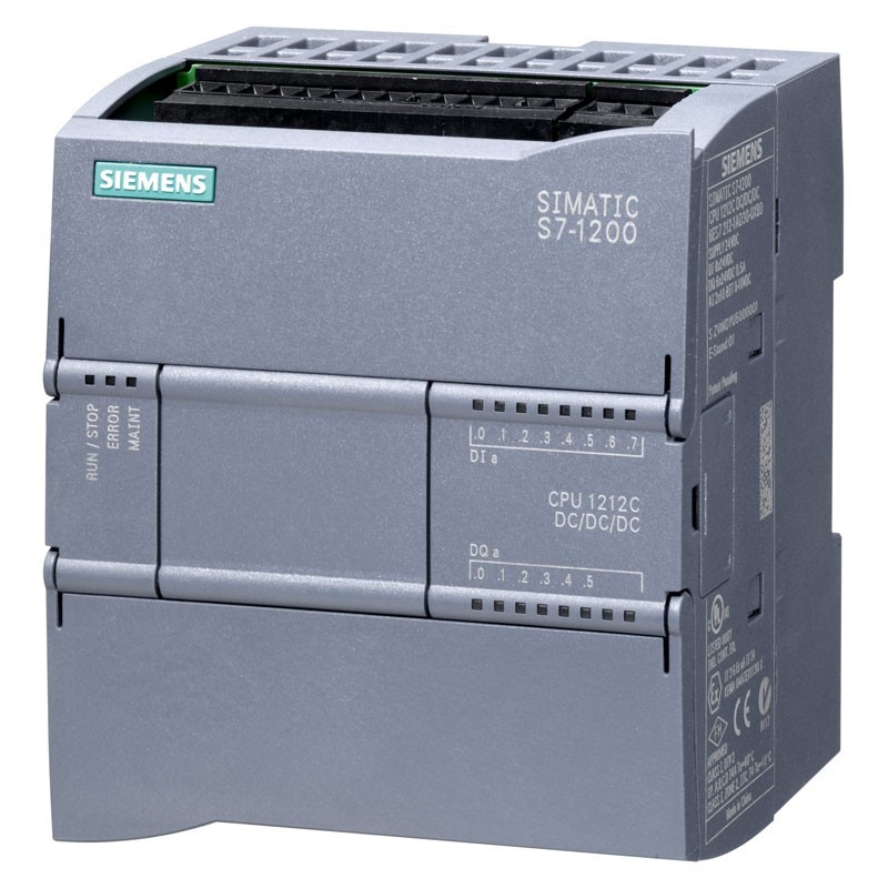 CPU Siemens Simatic S7-1200 1212C 8DI/6DO/2AI DC/DC/DC 6ES72121AE400XB0