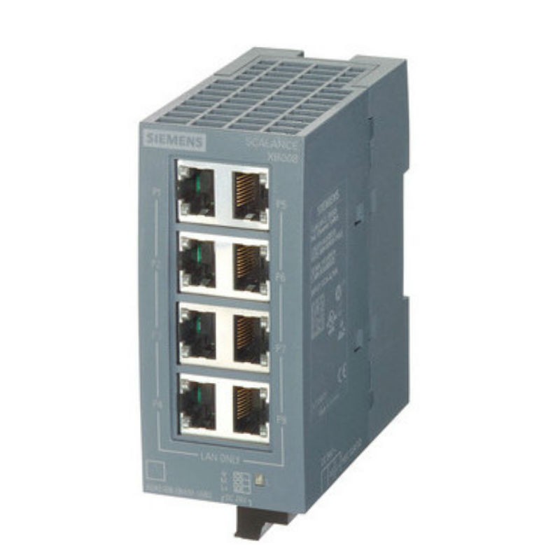 Siemens SCALANCE XB008 Schalter Unmanaged Ethernet 6GK50080BA101AB2