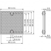 Sick reflektor PL80A 80X80 quadrat 1003865