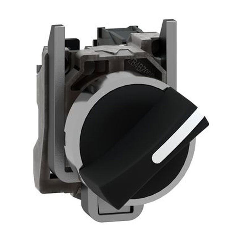 Telemecanique 2-Stellungs-Wahlhebelschalter schwarz XB4BD21