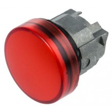 Telemecanique Leuchtmelder LED glatt und rot ZB4BV043