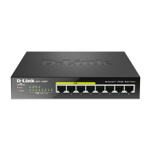 D-Link Switch 10/100/1K 4+4POE MAX 68W DGS-1008P