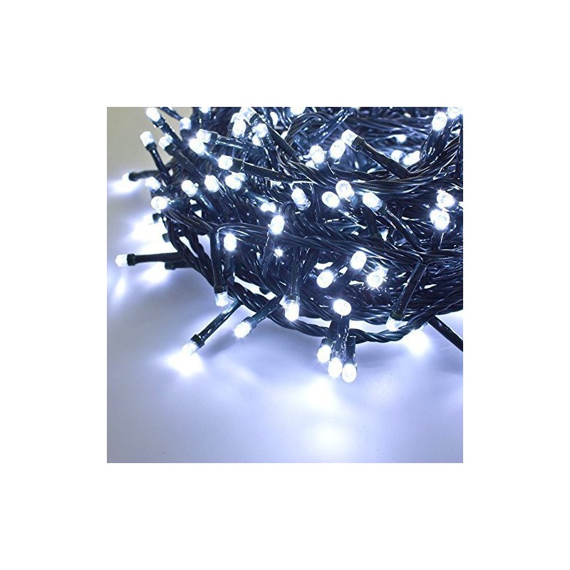 Wimex Weihnachtslichterkette mit 100 kaltweißen LED-Leuchten 4501970X
