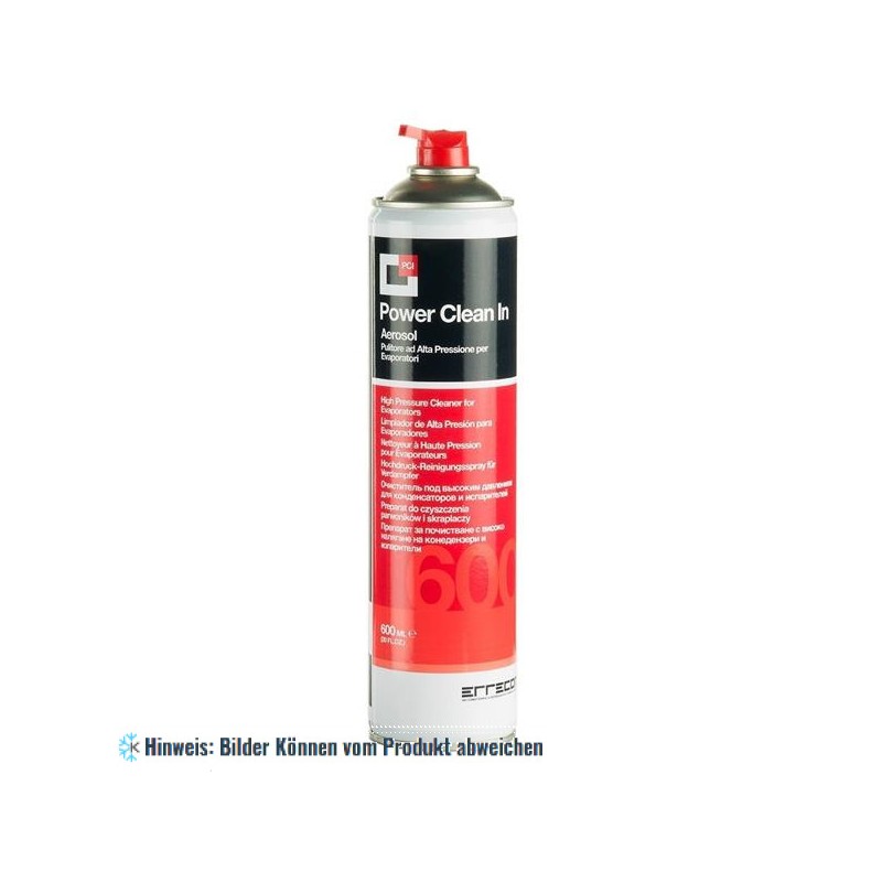 Power Clean In Hochdruck-Reinigungsspray für Verdampfer 600ml Aerosol Dose