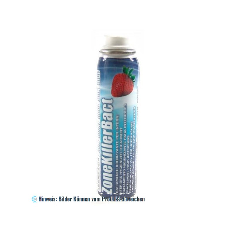 Errecom Zone Killer Bact 100 ml, Inneraum Reinigungsspray, Erdbeeren-Duft
