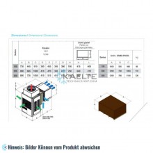 KideBlock Zentrifugal Kide Kälteaggregrat EMC1010L1T für Kühlzellen ca. 4m³, 230 /1 - 50kW, 950 W, -25 °C / -15 °C