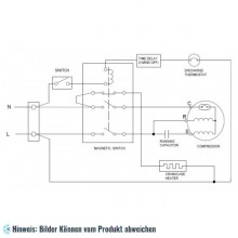 Kompressor Scroll SANYO, SBP120H15A, MBP/HBP - R410A, 220V-240V/1Ph/50Hz, 9,8 kW