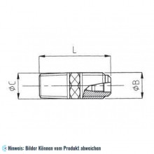 Füllstutzen Set 10 Stück 1/4"C x 1/8" WIGAM 512 2BAK