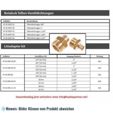 Teflondichtung für Rotalockventil 1"