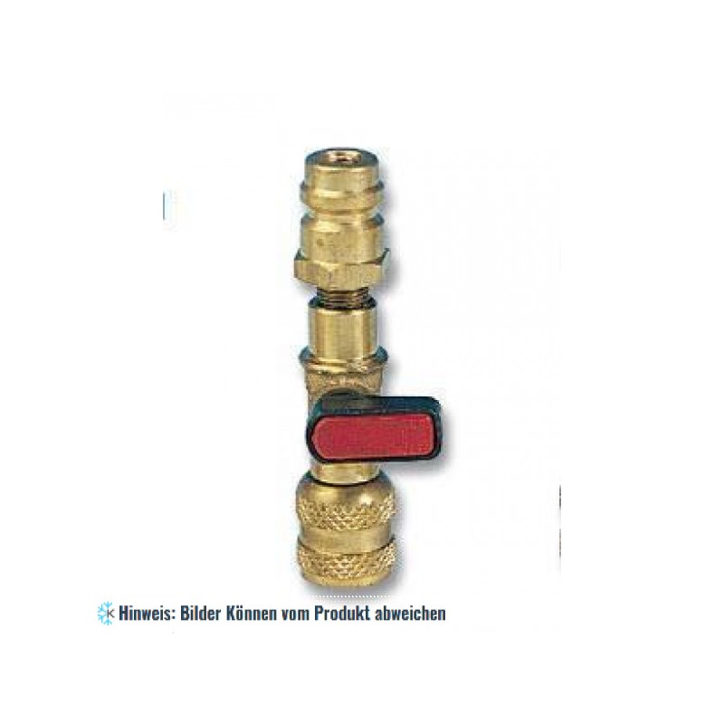 Kugelventil 1/4"SAE weiblich x AP HP Schnellverbinder WIGAM 121 RG4-AVH