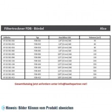 Filtertrockner ALCO, FDB-083, 3/8" SAE, Bördelanschluss, 059312