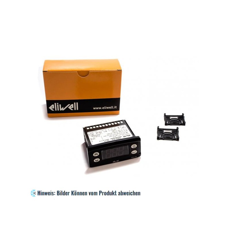 Kühlstellenregler Eliwell IDPLUS 974 230V, PT1000, PTC+NTC, 2Hp/8A/5A