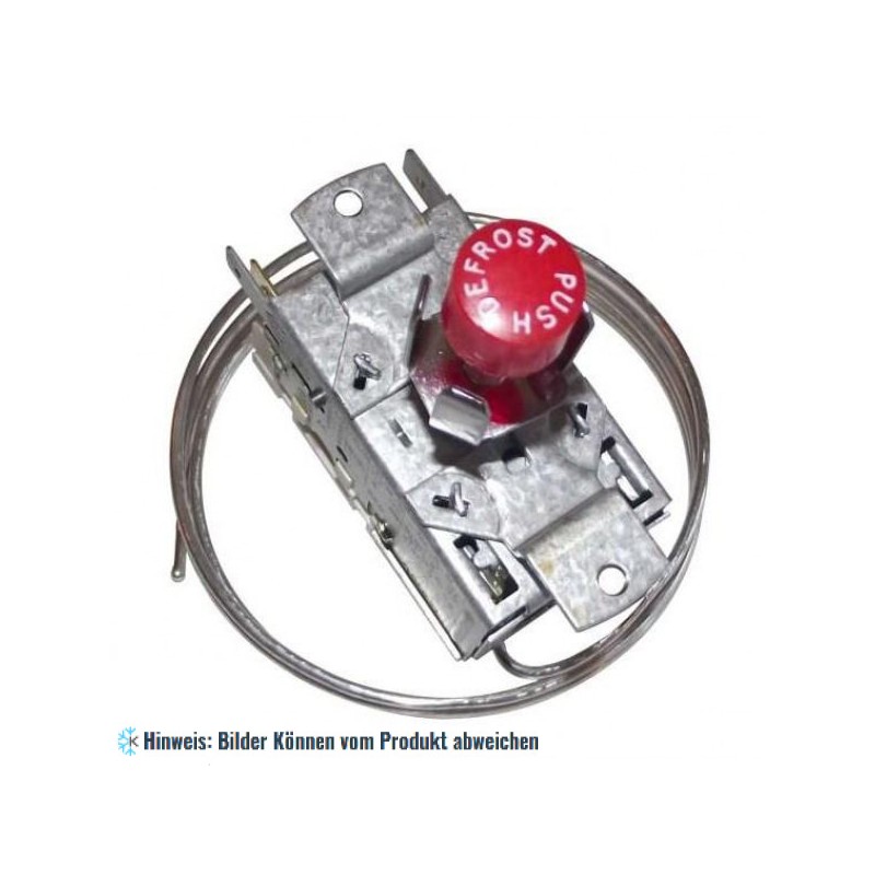 Thermostat RANCO K60-L2010 P/B Kapillarrohr 900mm, mit Abtau-Schalter (für Kühlschrank).