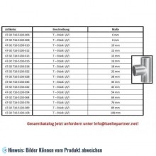 Kupfer T-Stück i/i/i 6 mm, 5130