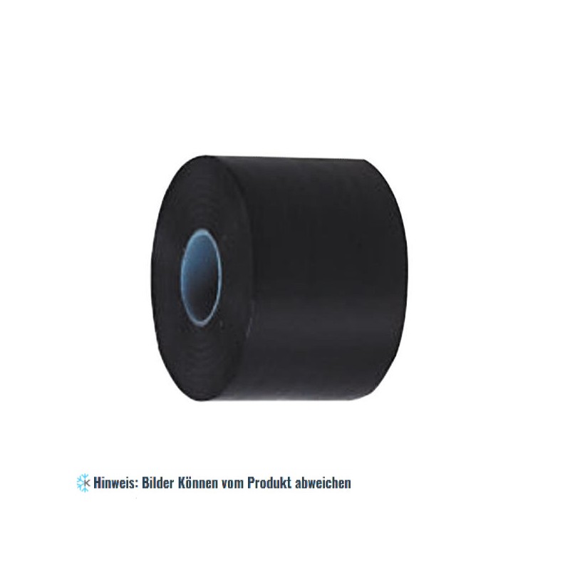 PVC-Band schwarz 33 m Rolle, Breite 50 mm