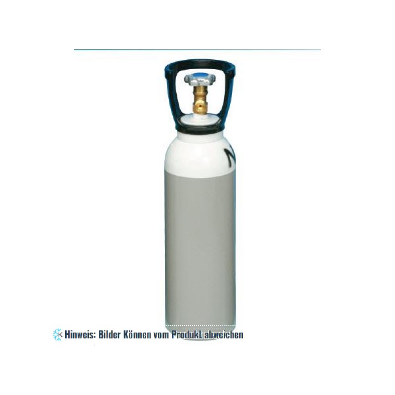 Leere Sauerstoffflasche 5 Liter für Hartlötset 80P und 80A WIGAM BOS 50