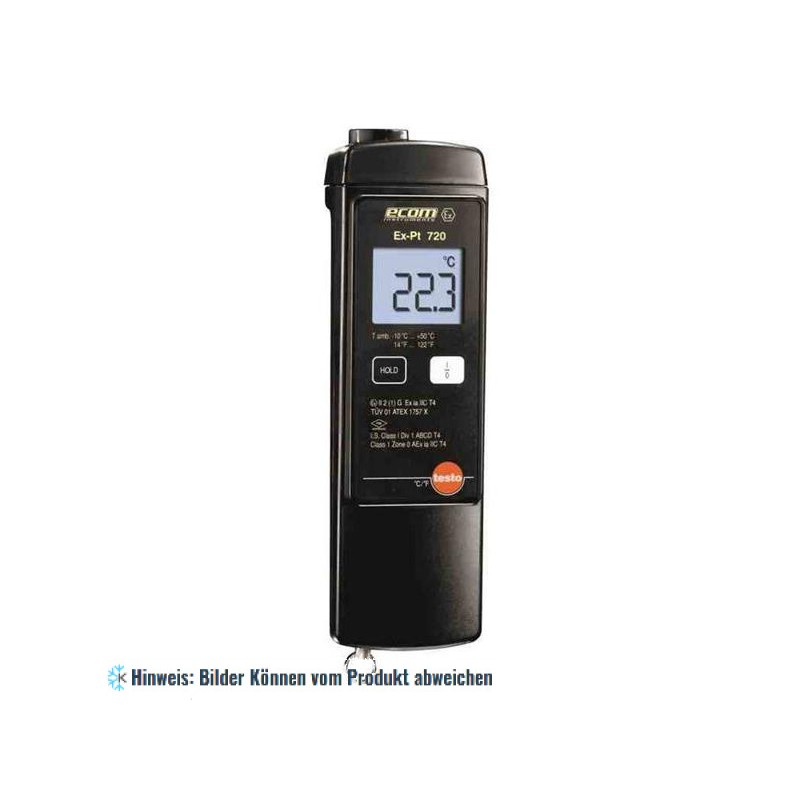 Ex-Pt 720, Temperatur-Messgerät mit Halteriemen