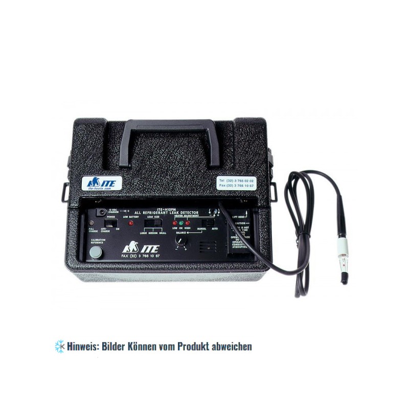 Elektronisches Lecksuchgerät für alle FCKW, HFKW und HFCKW-Kältemittel, 12/230V inclusive Adapter ITE-H10-PM