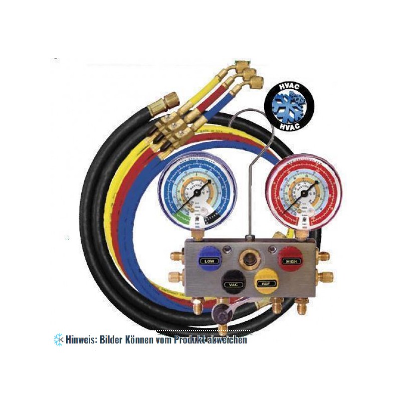 Monteurhilfe 4 Wege komplett R22-R422A-R427A-R422D-R417A L 150cm