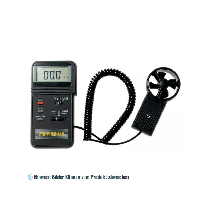 Thermo-Anemometer zur Messung von Luftstrom und Temperatur ITE-8060