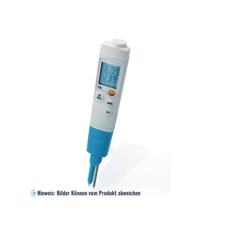 testo 206-pH2, pH-/Temperatur-Messgerät für halbfeste Medien