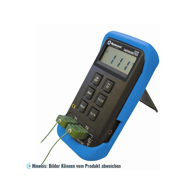 Differenzthermometer digital + 2 Sonden (Thermoelement)