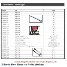 Rohrbiegefeder 3/8", Länge 32,5 cm