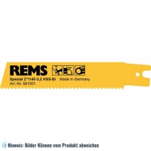 REMS SPEZIALSÄGEBLATT 2"/140-3,2, 5ER-PACK