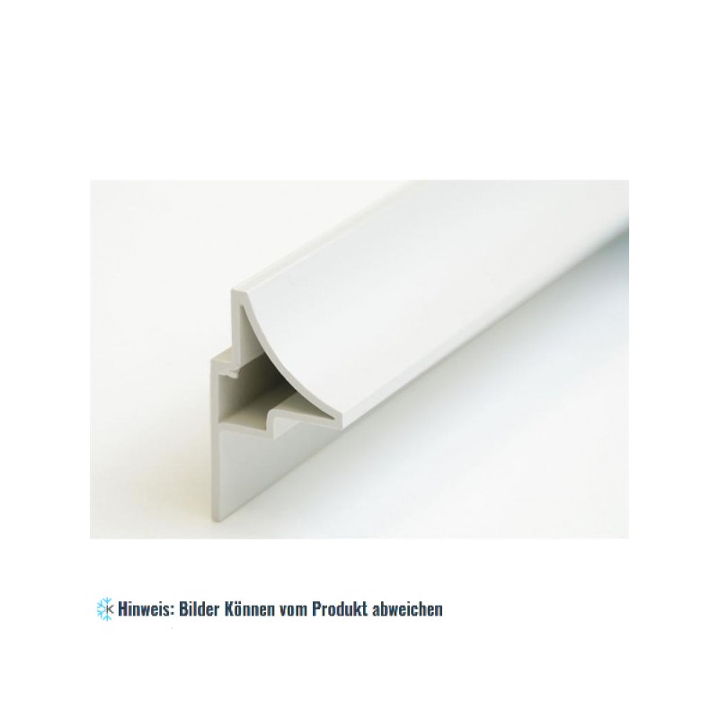 Betonabdichtungsprofil PVC - RAL 9010 - 4m, volle Verpackung 120 m