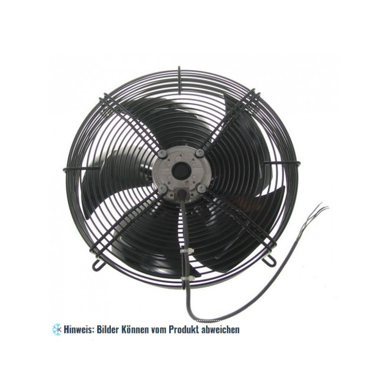 EBM Ventilator drückend, d ＝ 350 mm, 4-polig, 230V/1Ph/50Hz