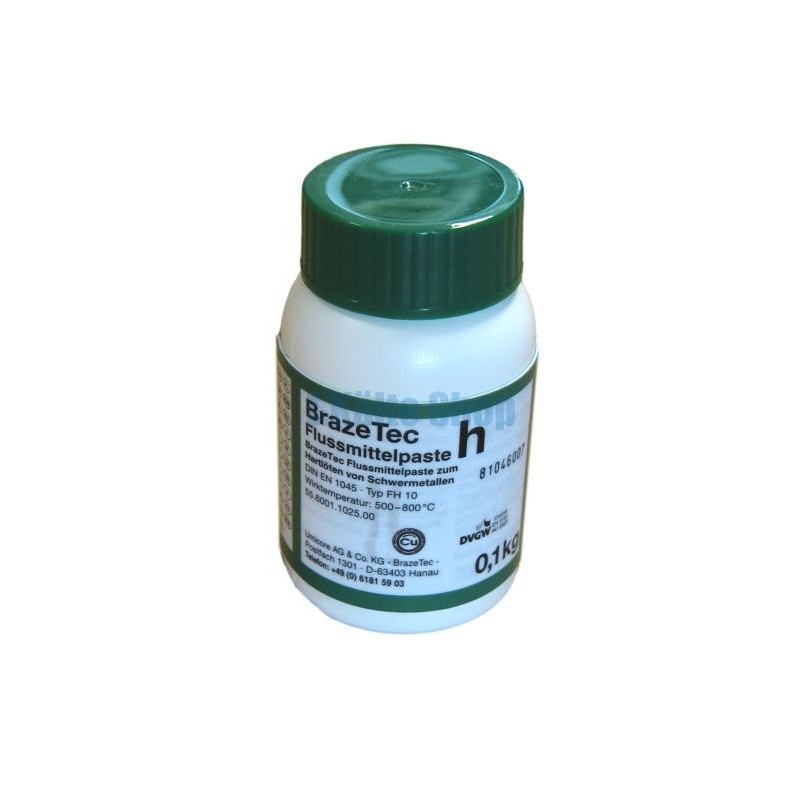 Flussmittel Brazetec h 100g Paste