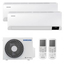 Samsung CEBU Klimaanlage Dual Split 9000+9000BTU WLAN R32 A+++