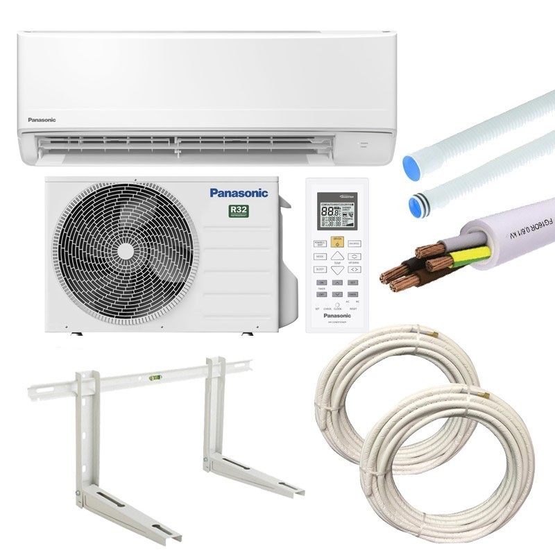 Panasonic Klimaanlage FZ 3,5 KW 12000BTU A++/A+ R32 mit Montage-KIT